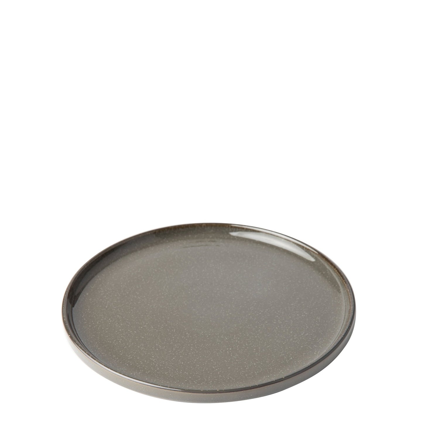 Omada Flat Stackable Dinner Plate - Grey