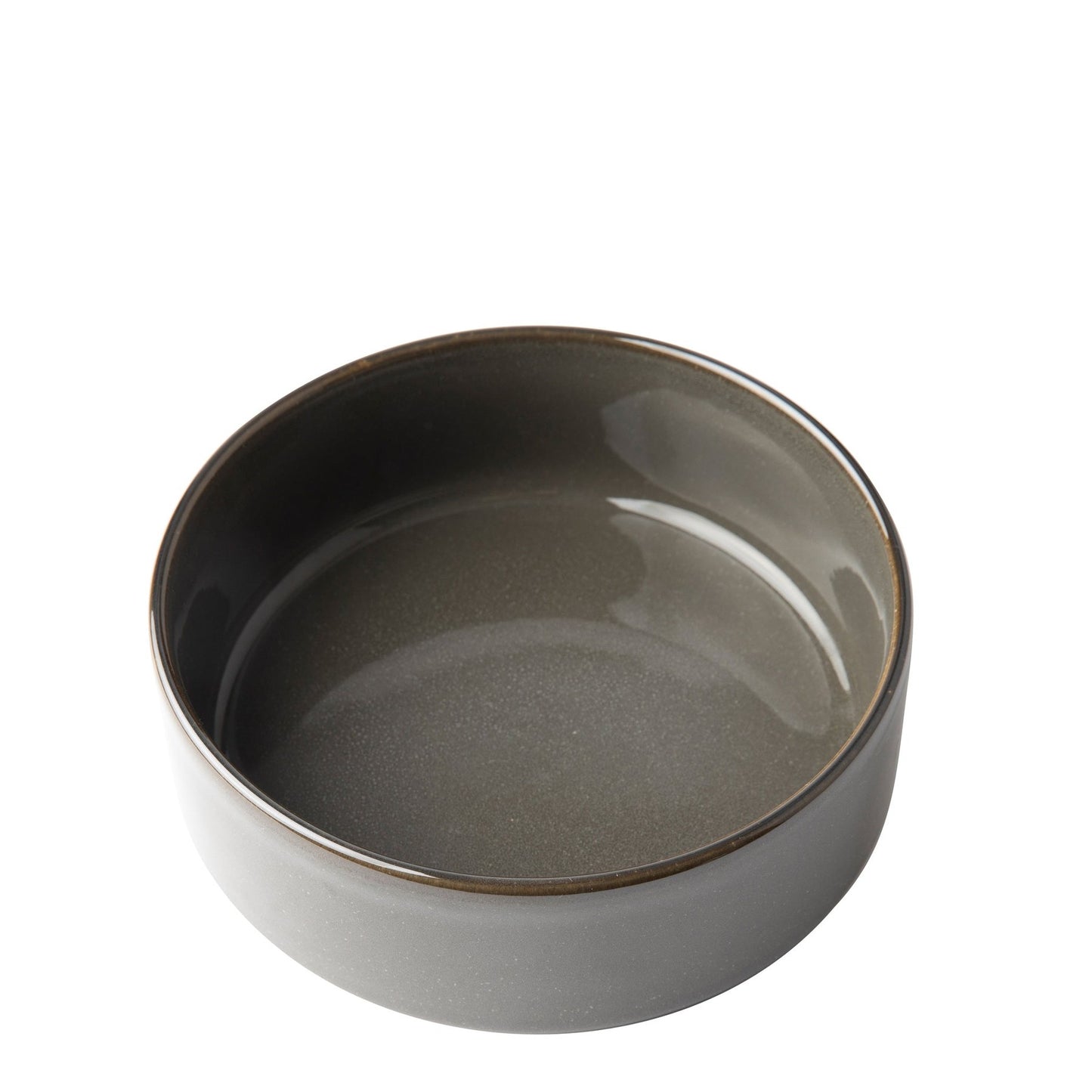 Omada Flat Stackable Cereal Bowl - Grey