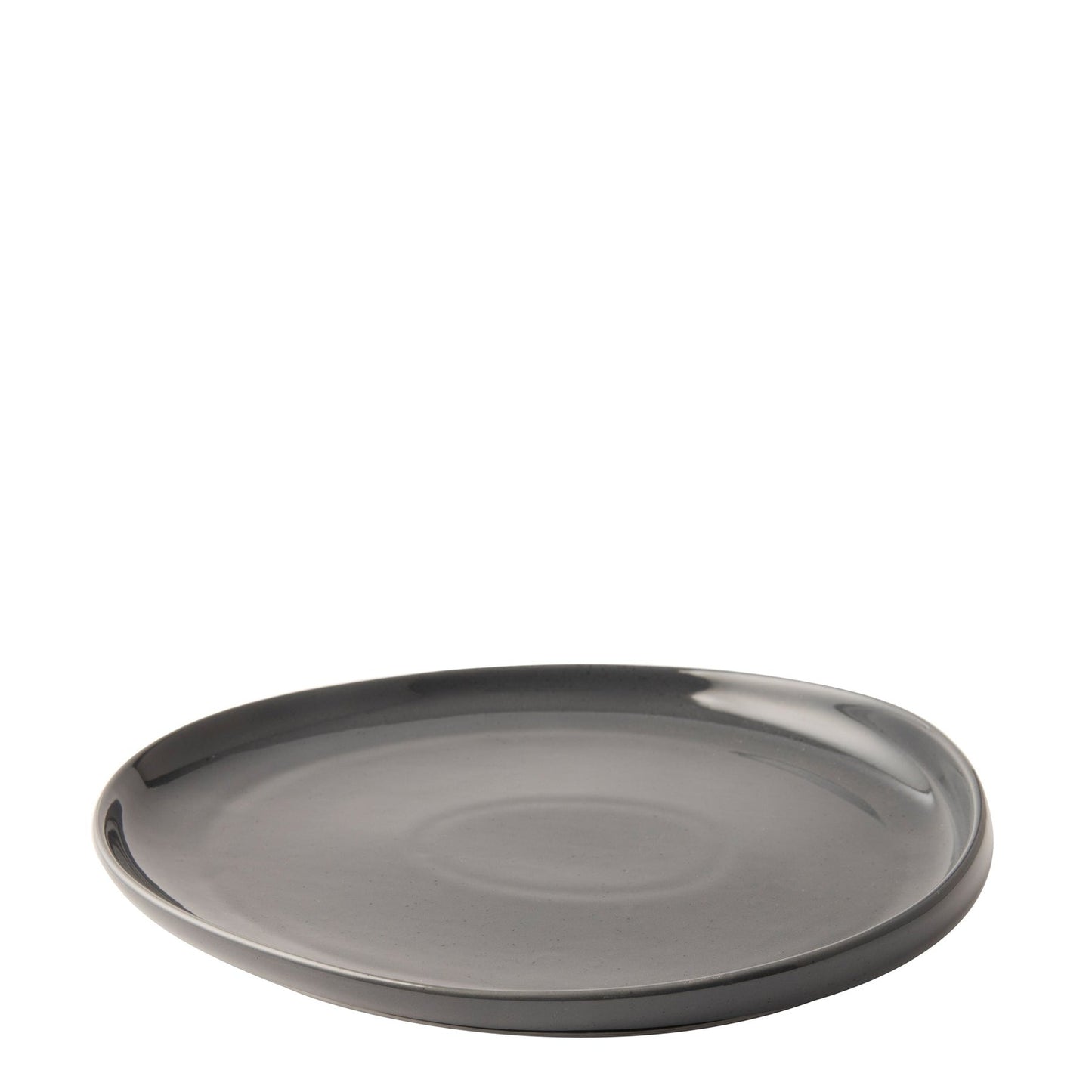 Omada Irregular 27cm Dinner Plate - Dark Grey