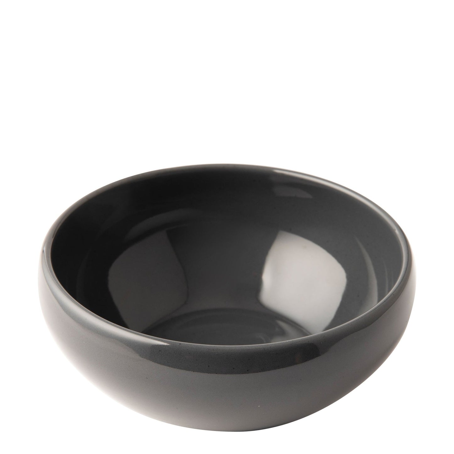 Omada Irregular 18cm Oval Bowl - Dark Grey