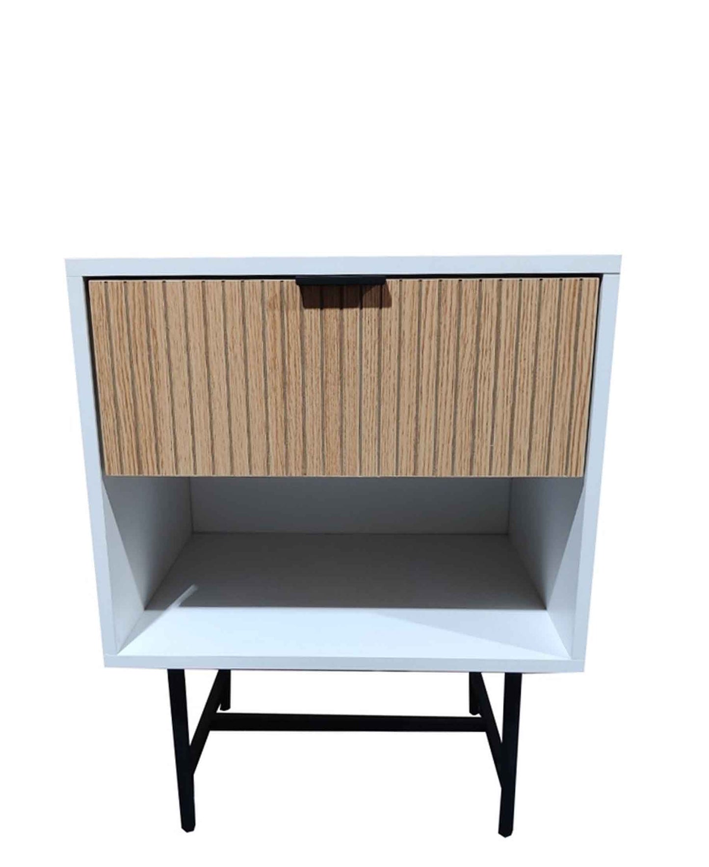 Exotic Designs Osllo Pedestal - White & Brown