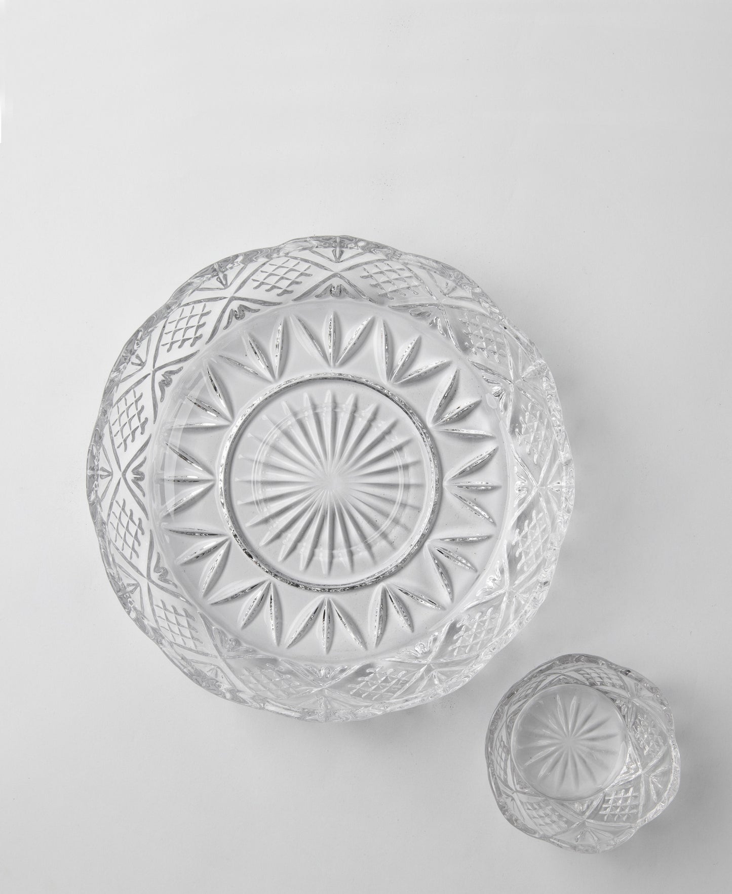 Paris Collection 2 Piece Chip & Dip - Transparent