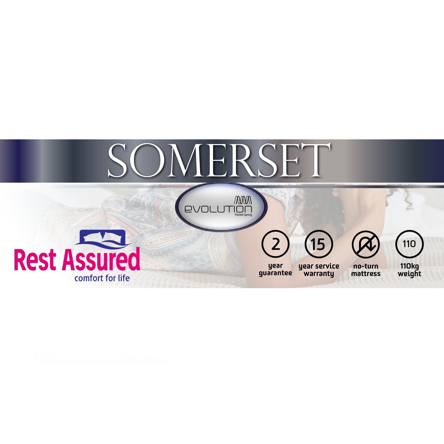 Rest Assured Somerset Bed King