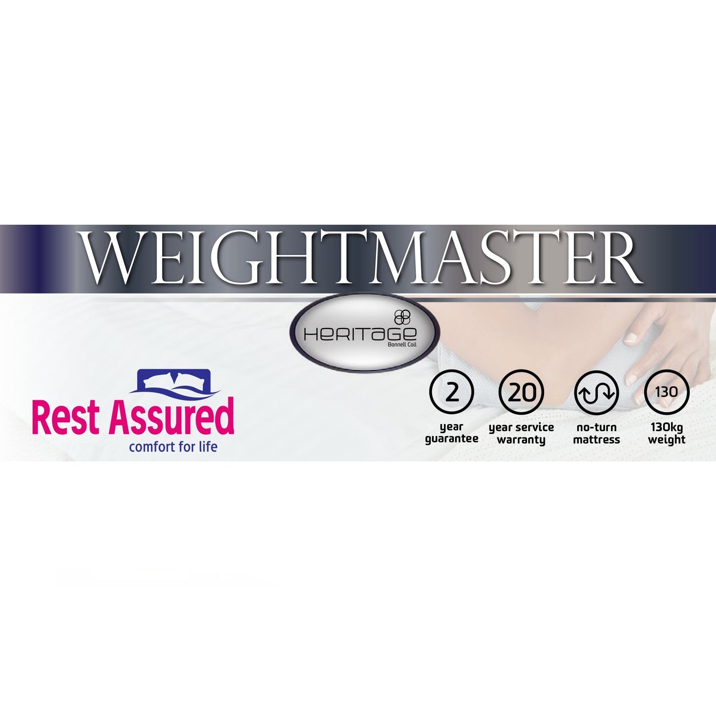 Rest Assured Weightmaster Bed King