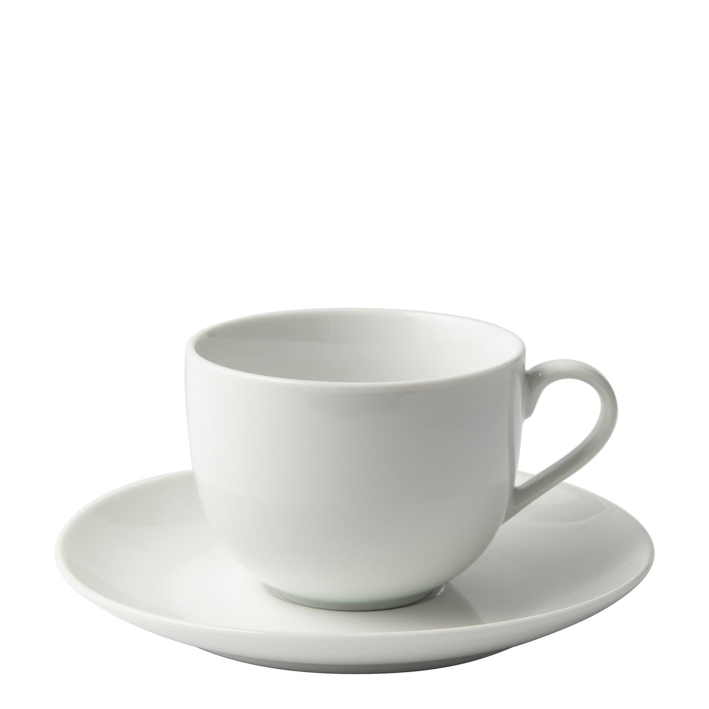 Jenna Clifford Galateo Coupe Cup & Saucer - Super White