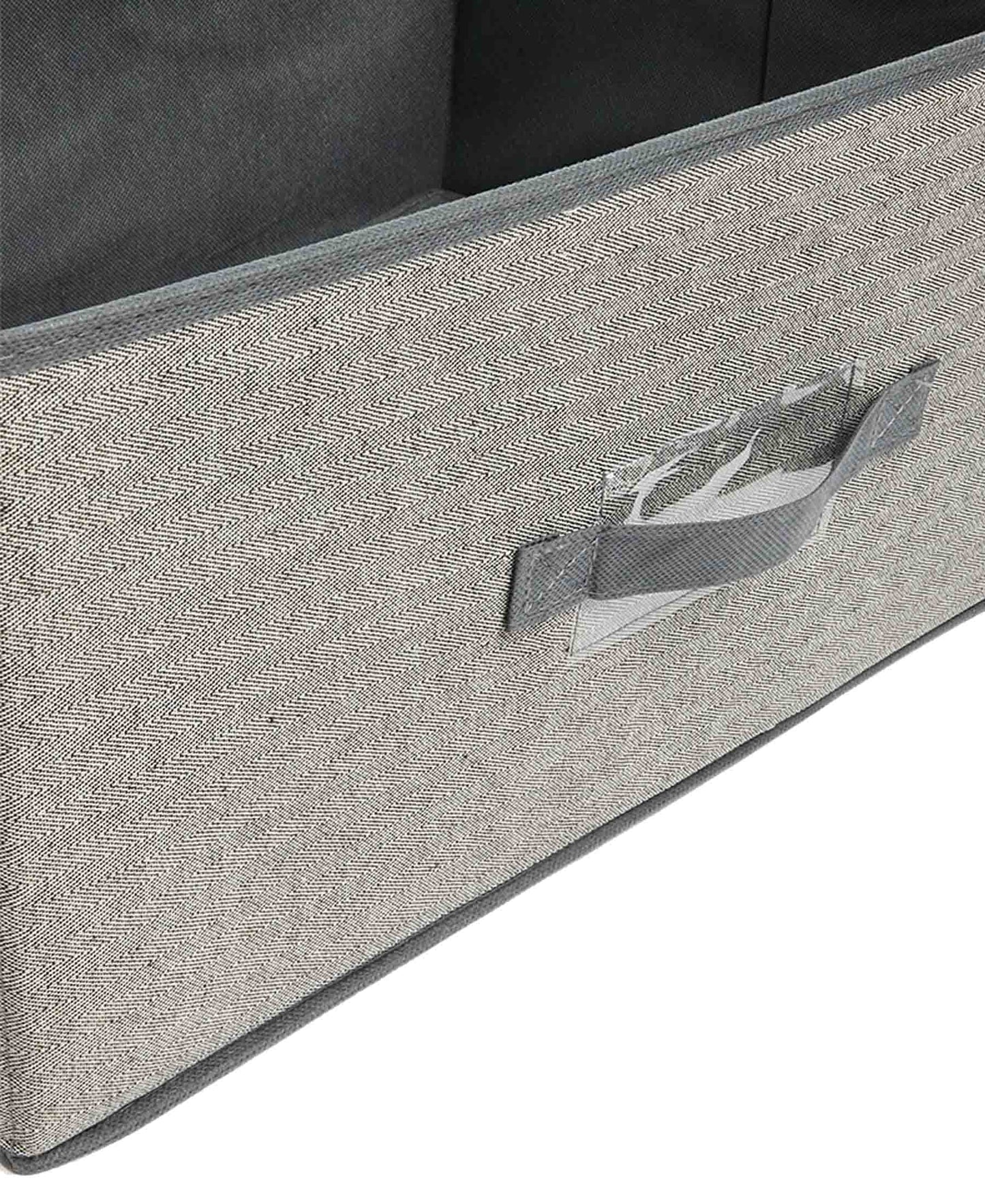 Storage Solutions Storage Box With Lid - Grey