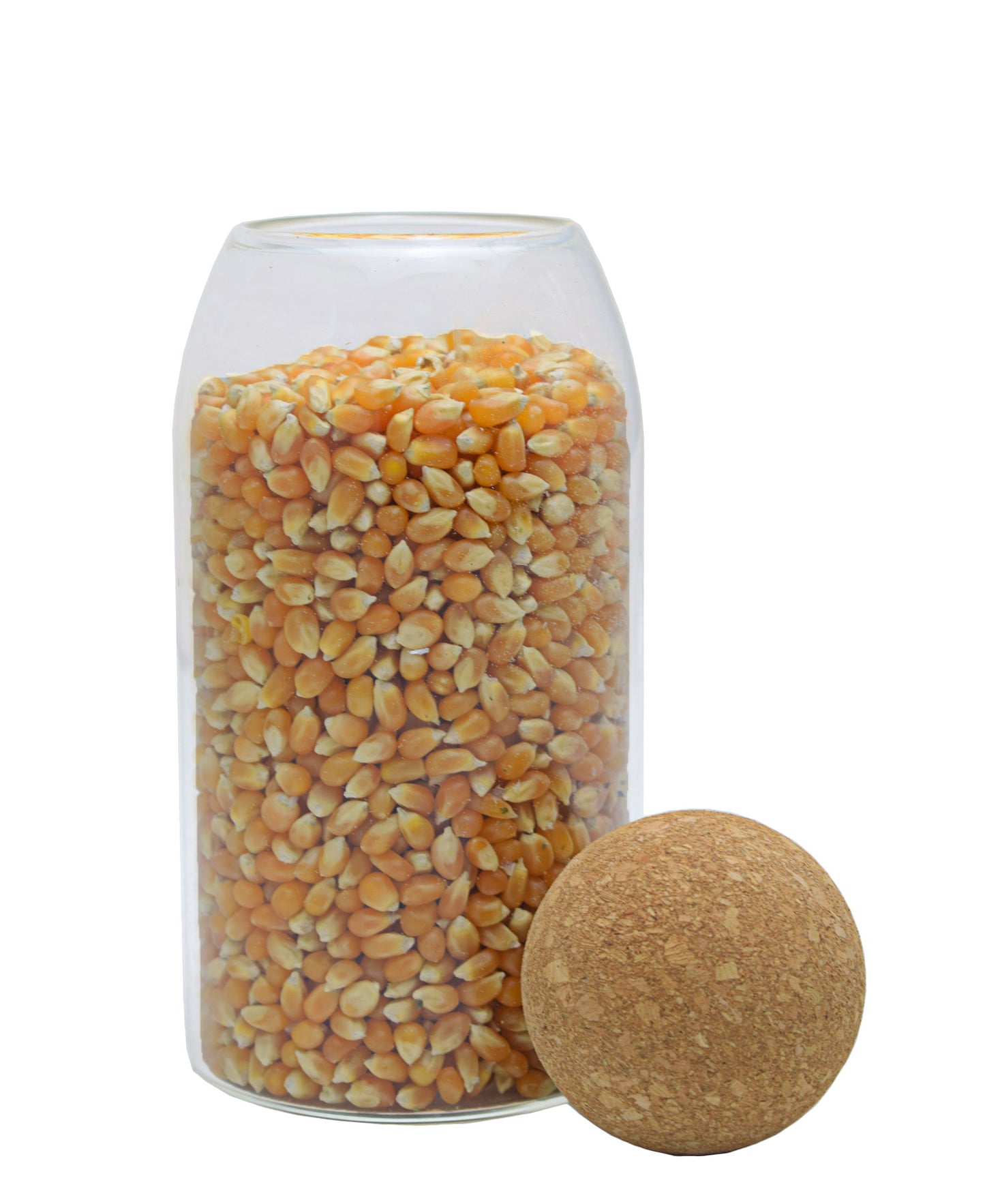 Turin Glass 1200ml Cork Storage Container - Large