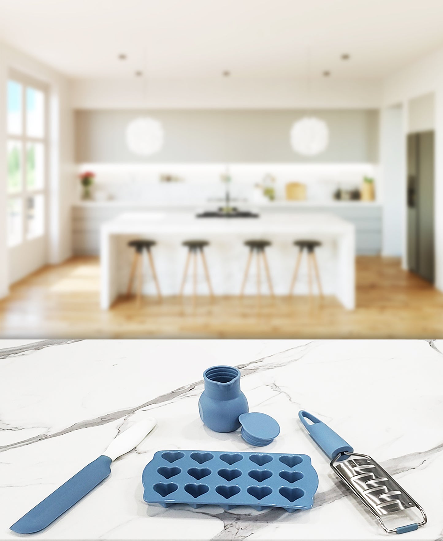 Kitchen Inspire 5pc Silicone Chocolate Corner