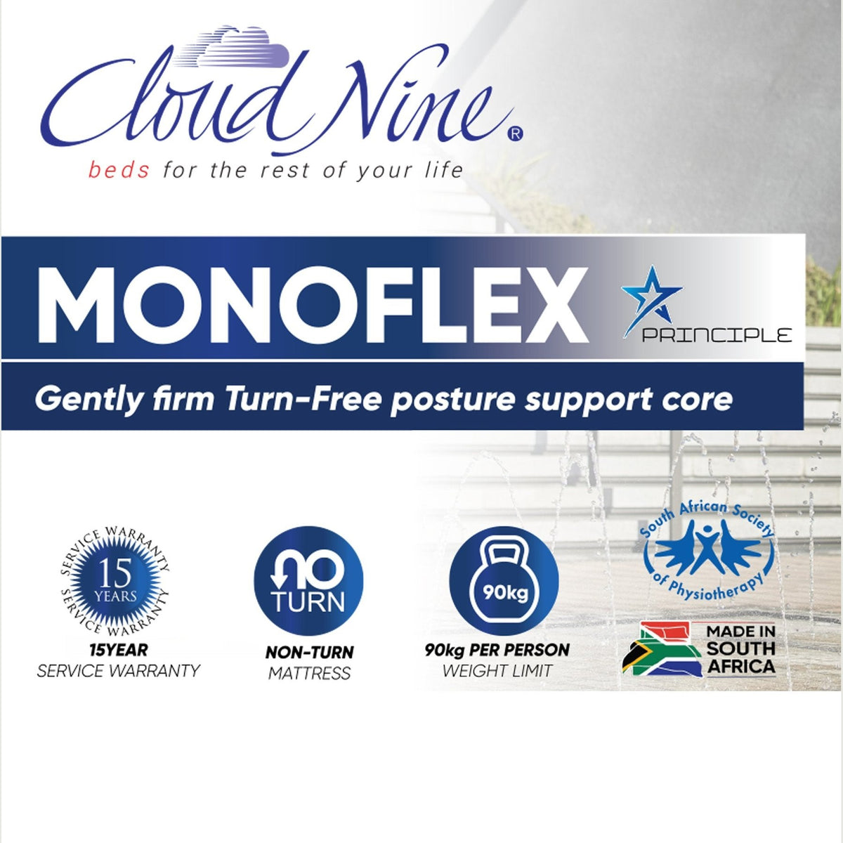 Cloud Nine Monoflex Double Bed