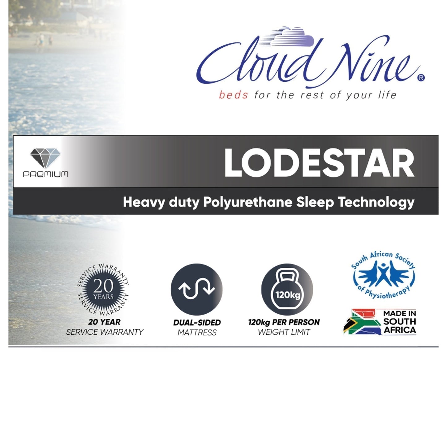 Cloud Nine Lodestar Bed Queen