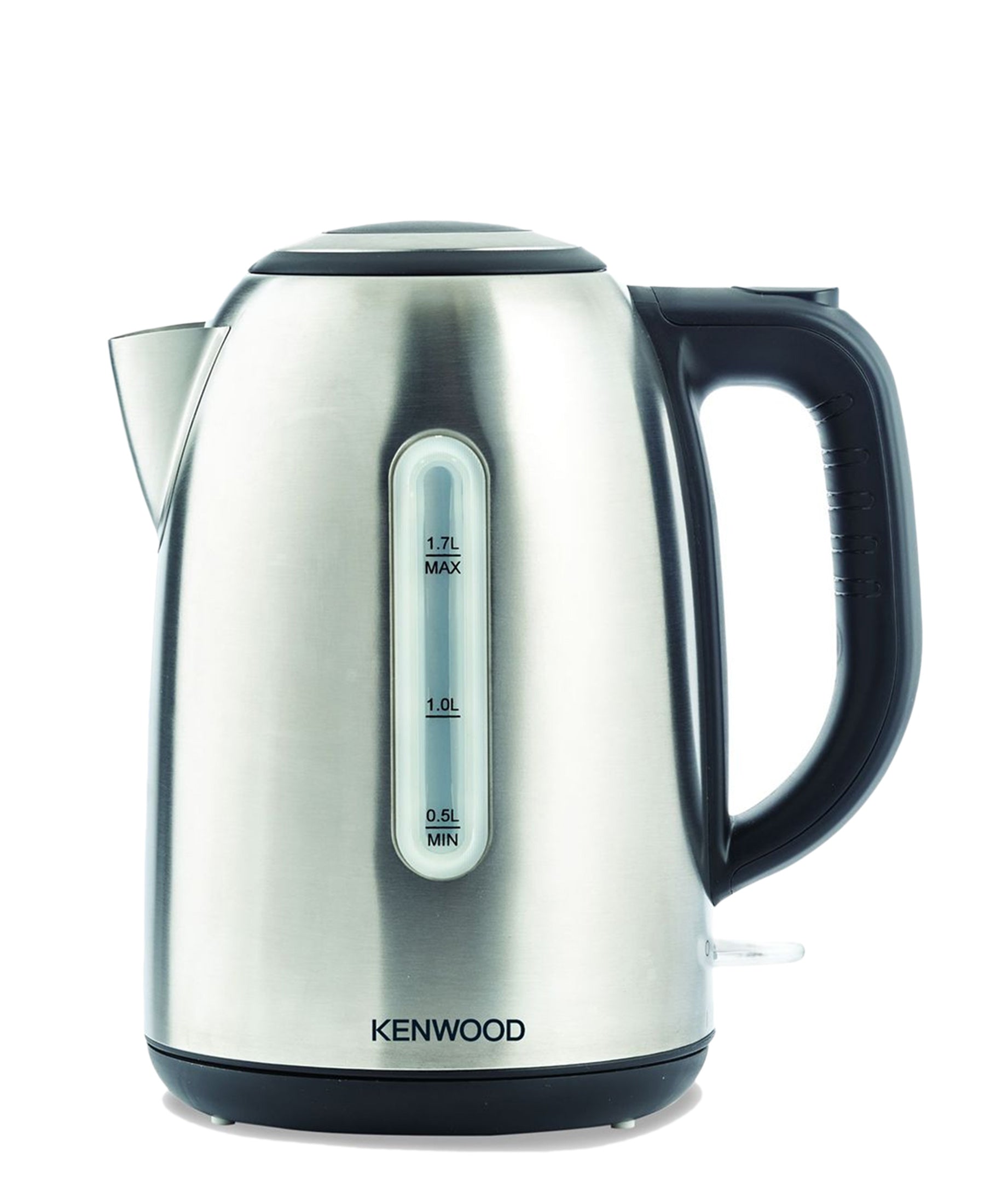 Kenwood Stainless Steel 1.7L Cordless Kettle Silver Black The Culinarium