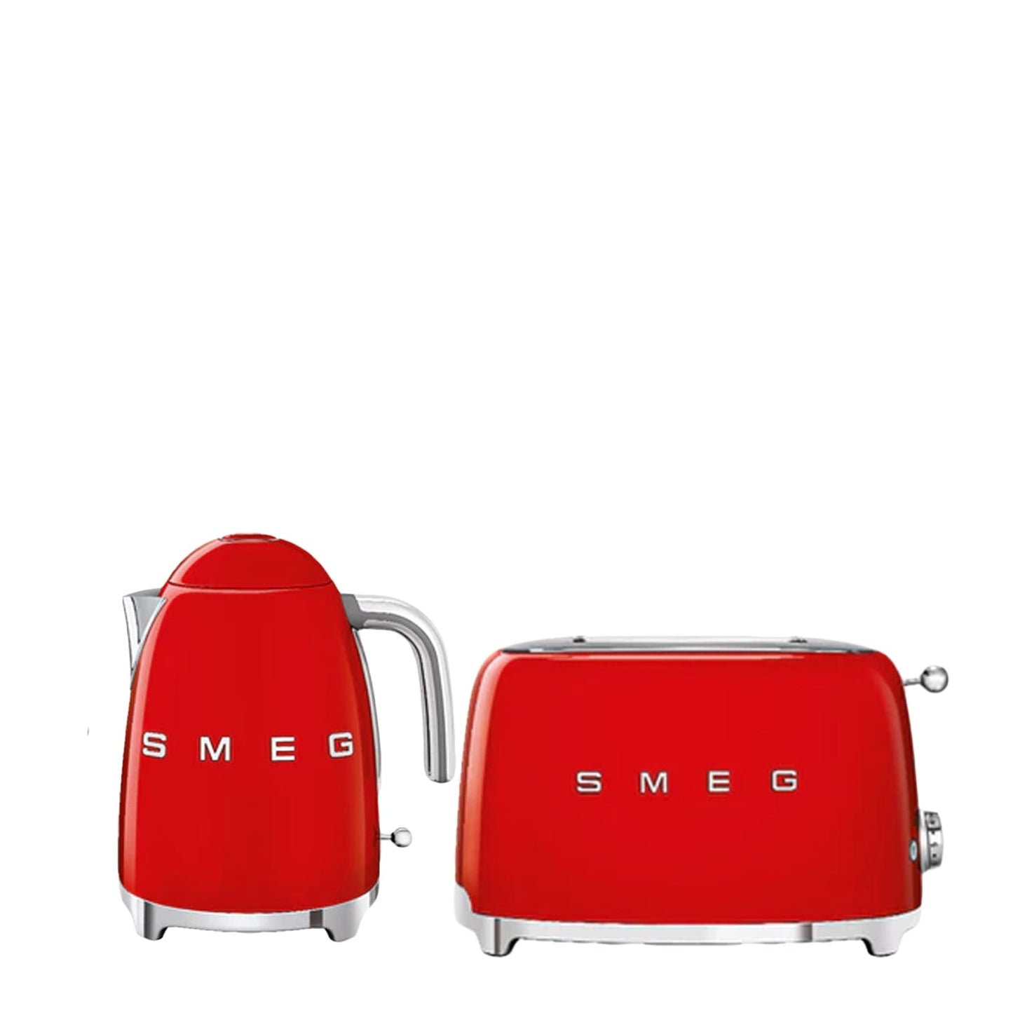 Smeg Kettle & Toaster Combo - Red