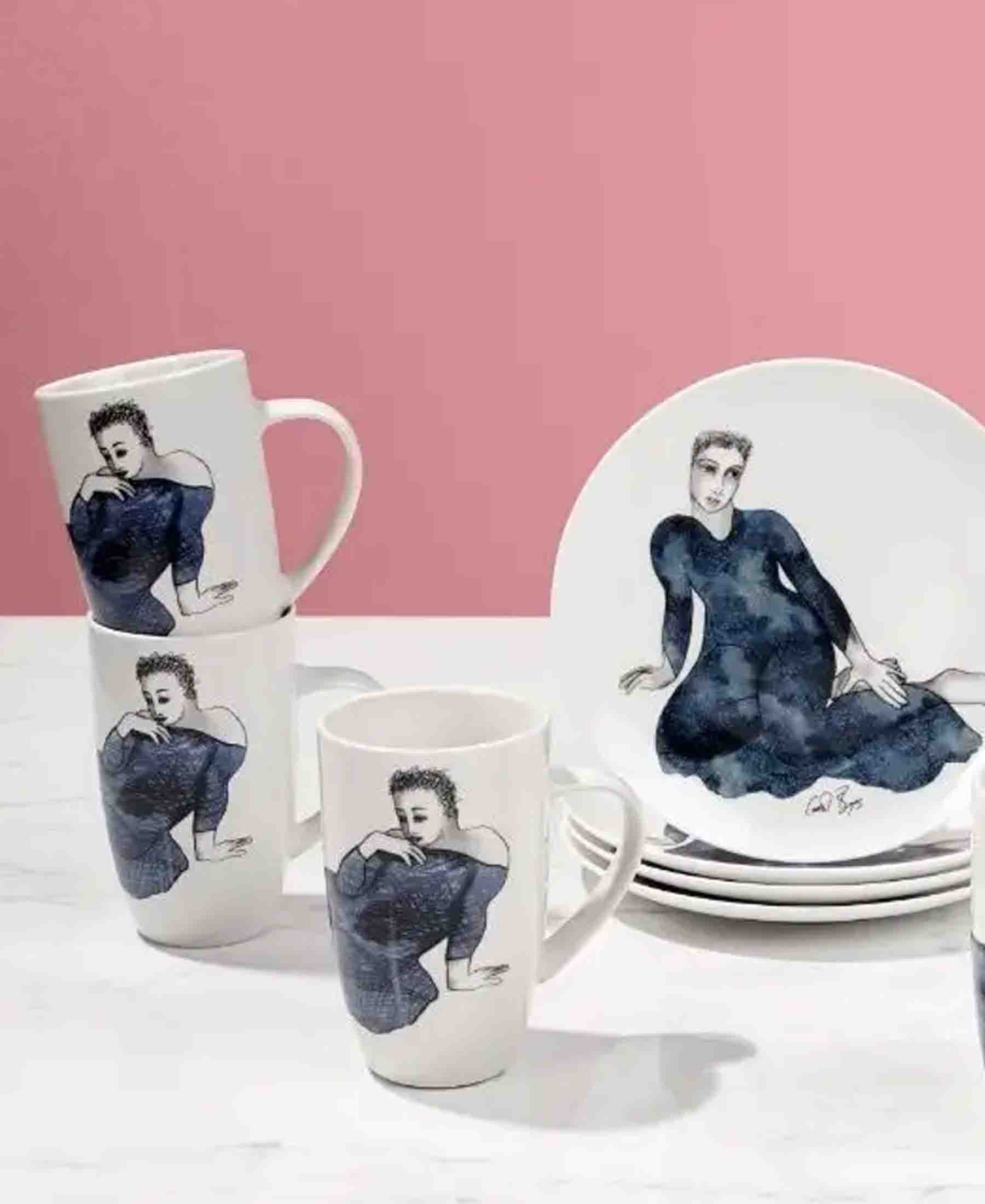 Carrol Boyes Enticing 400ml Mug White – The Culinarium