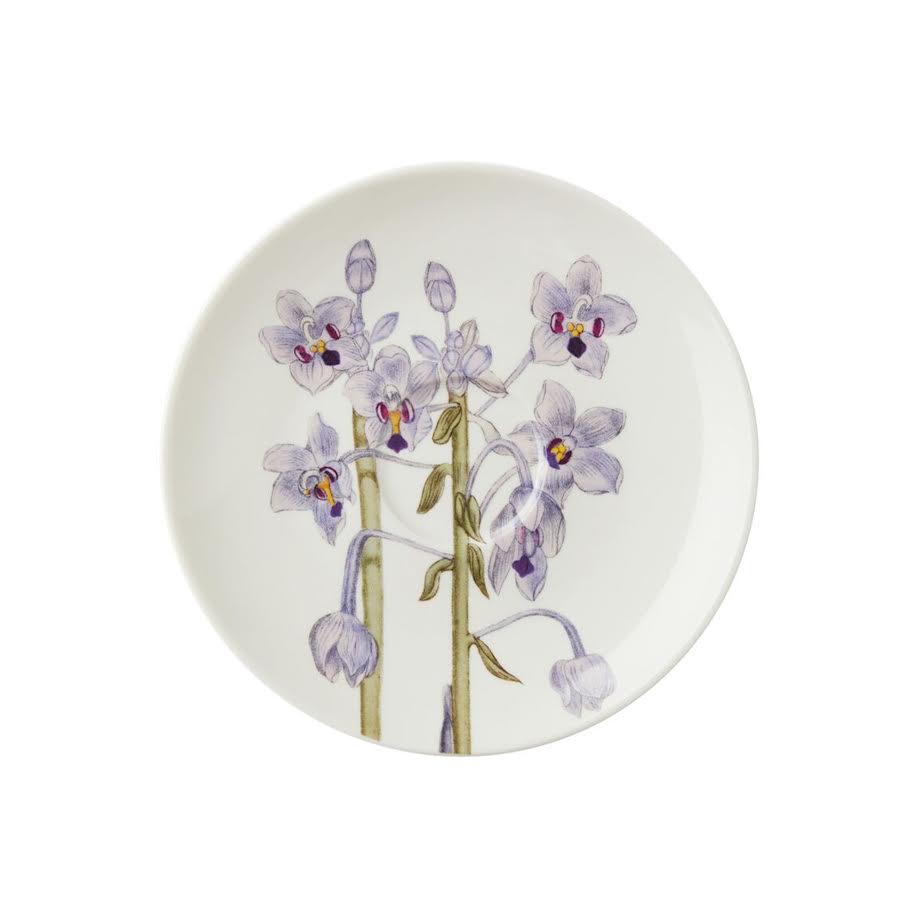 Maxwell & Williams Royal Botanic Gardens Australian Orchids Cup & Saucer Set Lilac