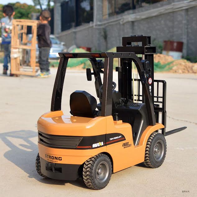 Remote Control Forklift Orange & Black