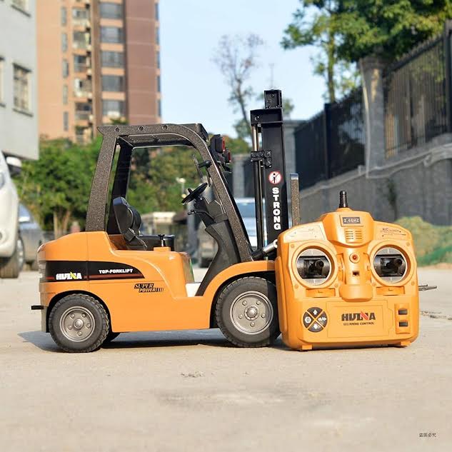 Remote Control Forklift Orange & Black