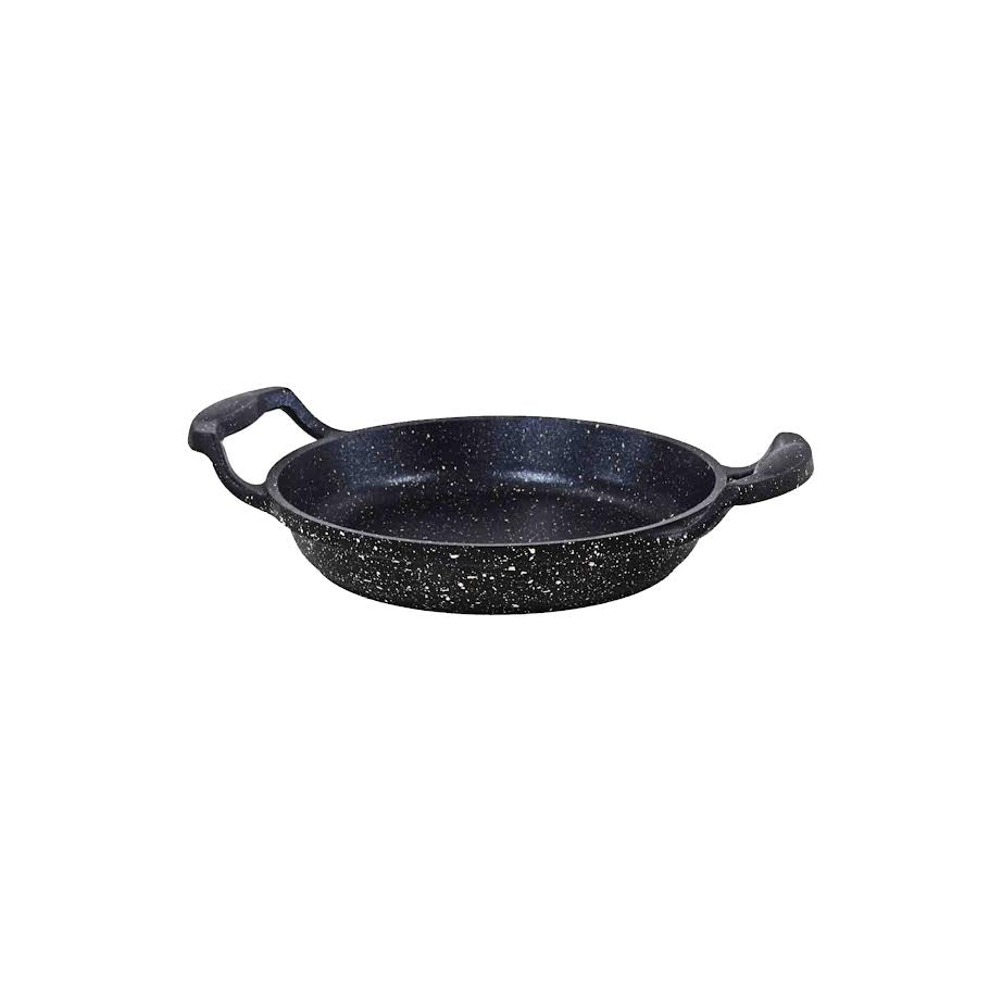 OMS 16cm Granite Egg Pan Black