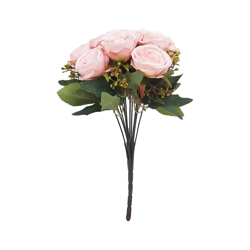 Urban Decor Artificial Flower Bouquet Pink