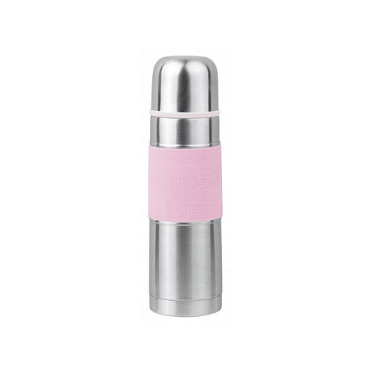 Kitchen Life 500ml Stainless Steel Vacuum Flask Pink