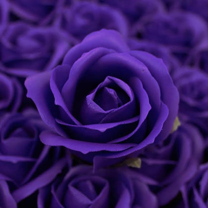 Urban Decor Artificial Flowers Box of 50 Dark Purple