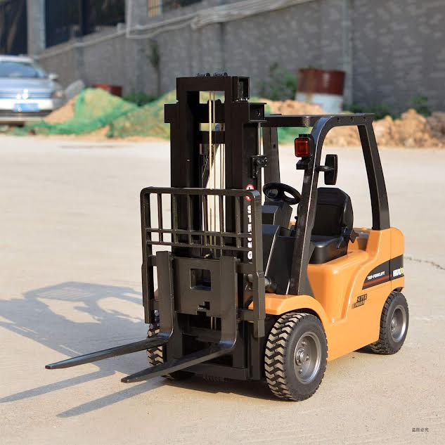 Remote Control Forklift Orange & Black