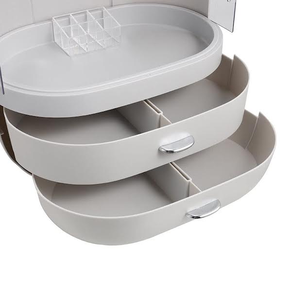 Antalya Makeup Organizer Grey