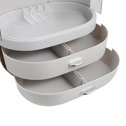Antalya Makeup Organizer Grey