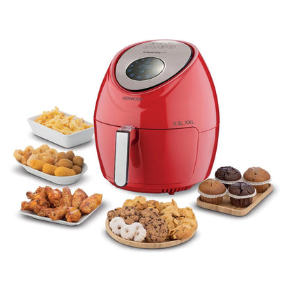 Kenwood 5.5Lt kHealthy Air Fryer Red