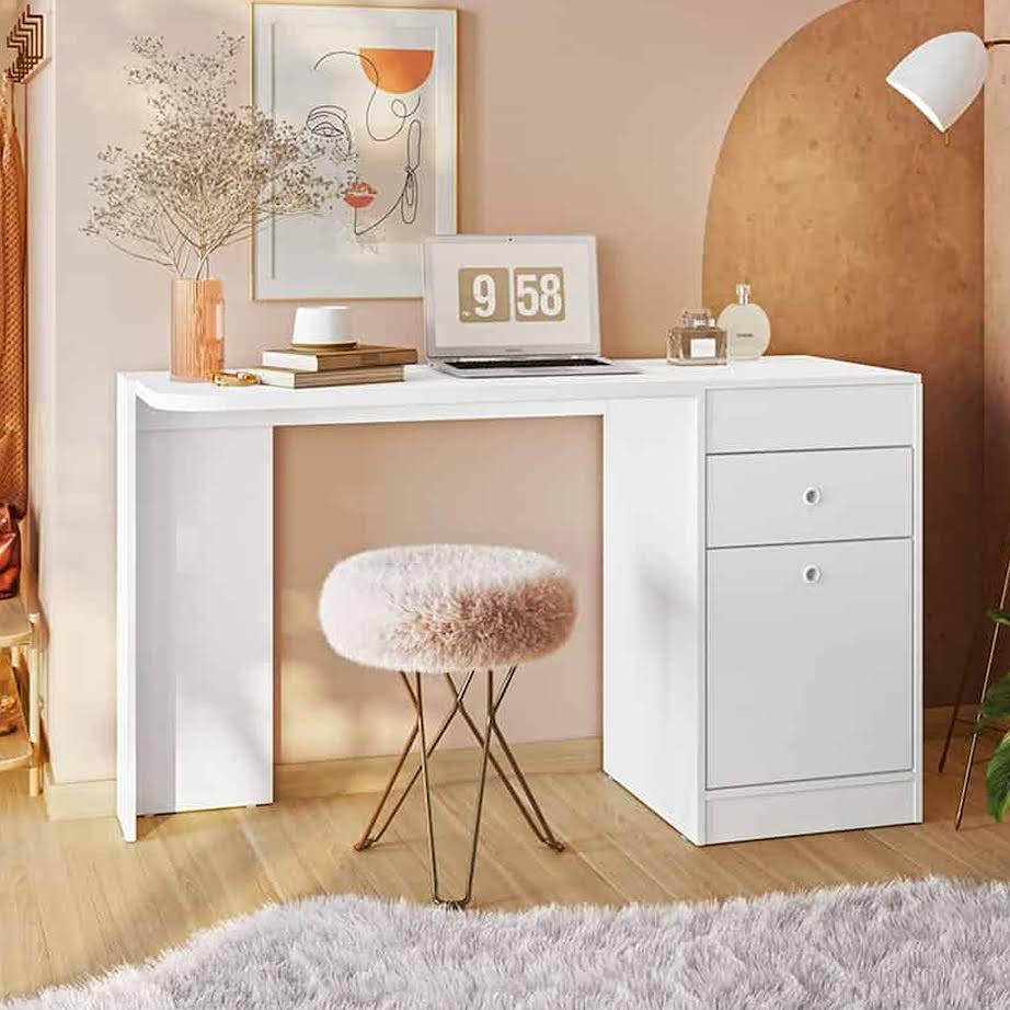 Exotic Designs Dressing Table - Desejo White