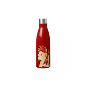 Maxwell & Williams 500ml Double Wall Insulated Drink Bottle Lion Red