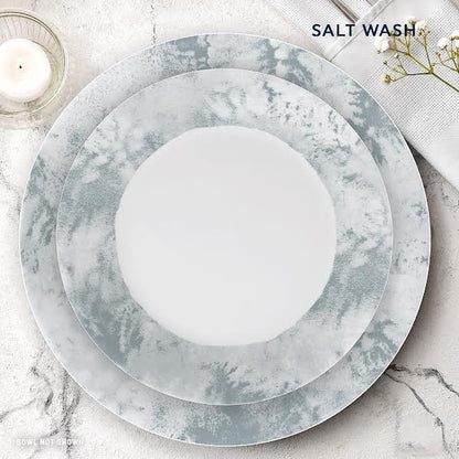 Corelle Salt Wash 12 Piece Dinner Set White
