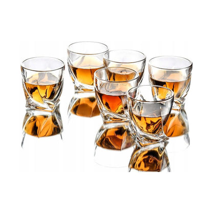 Bohemia 340ml Quadro Whiskey Tumbler Clear