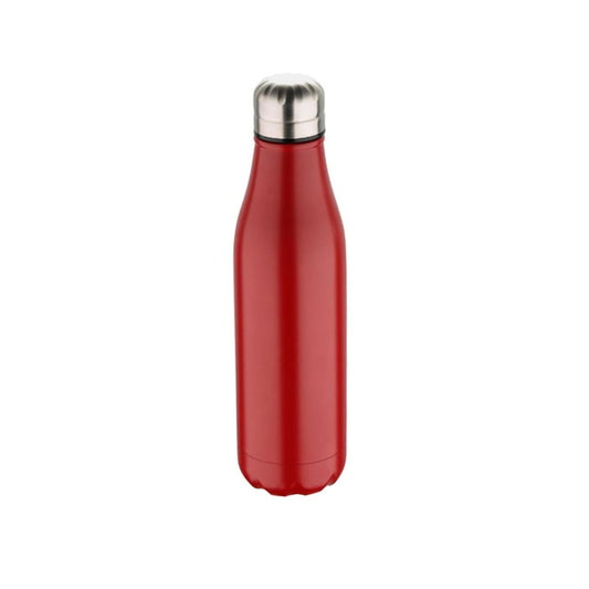 Kitchen Life 500ml Stainless Steel Vacuum Cola Bottle Red