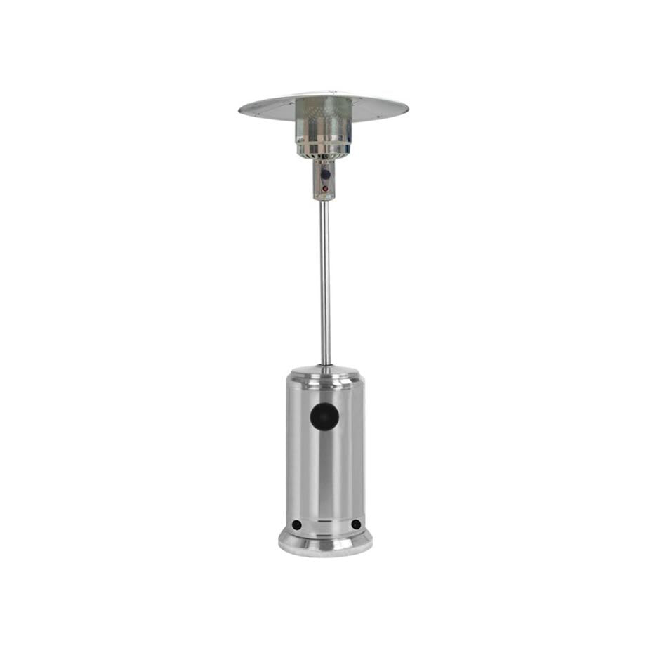 Elba Patio Gas Heater Silver The Culinarium
