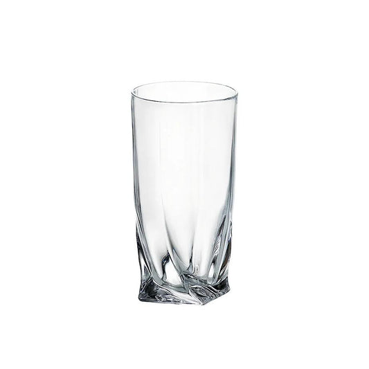 Bohemia 350ml Quadro Glass Clear
