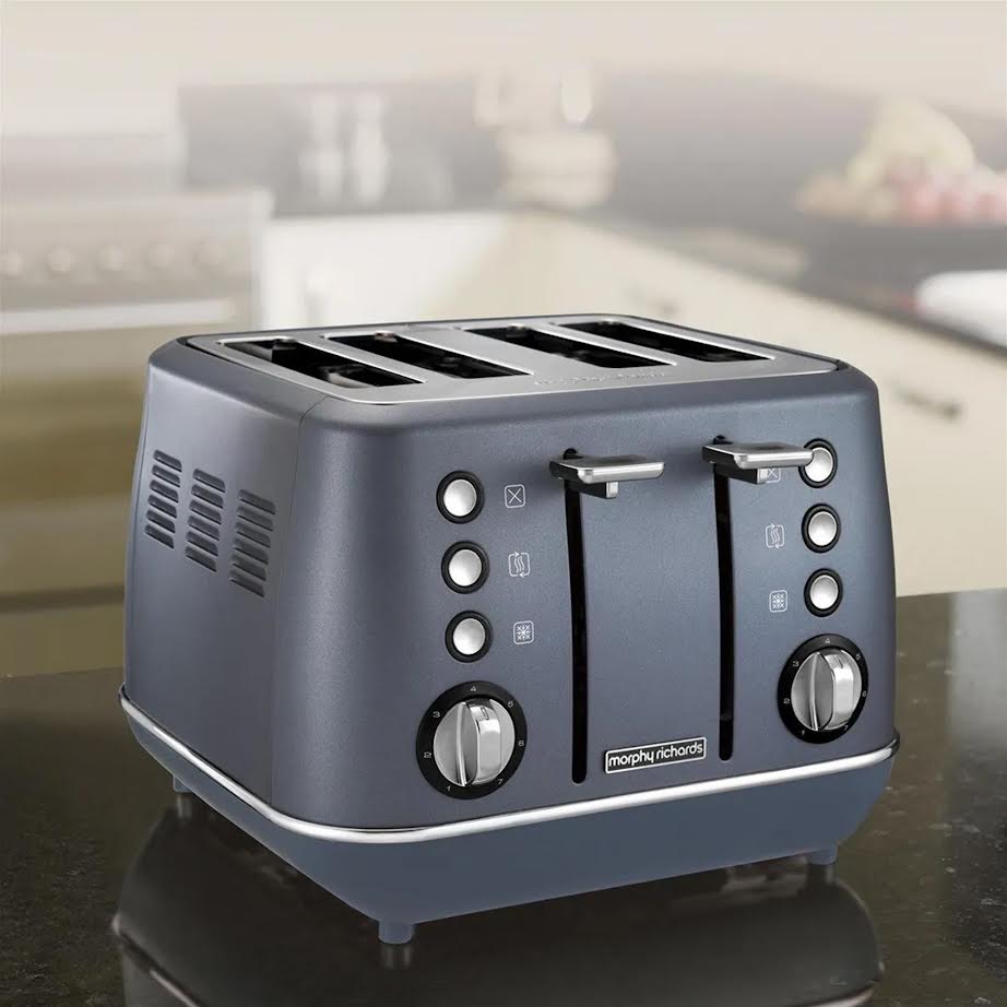 Morphy richards blue toaster best sale