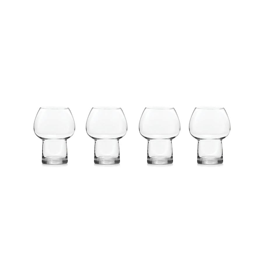 Carrol Boyes 4 Piece Aura Drinking Glass Set Clear