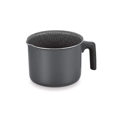 Tramontina 1Lt Milk Boiler Pot Black