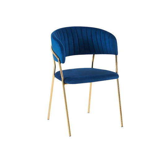 Exotic Designs Multipurpose Contemporary Chair Blue