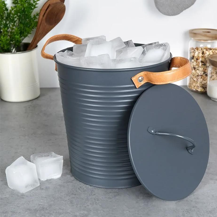 Home & Styling 3.3LT Ice Bucket Grey