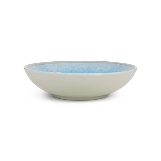 Kitchen Life 21cm Ceramic Pasta Bowl Blue