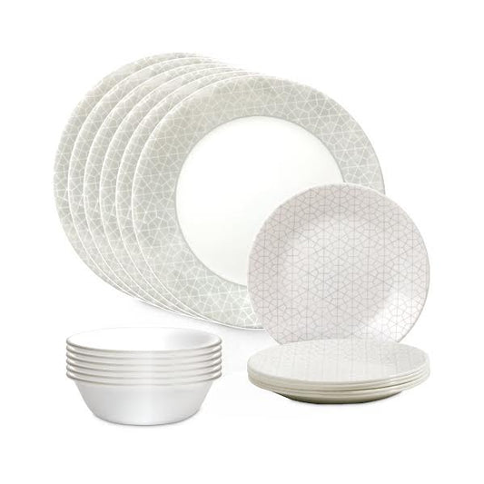 Corelle 18 Piece Knox Dinner Set White