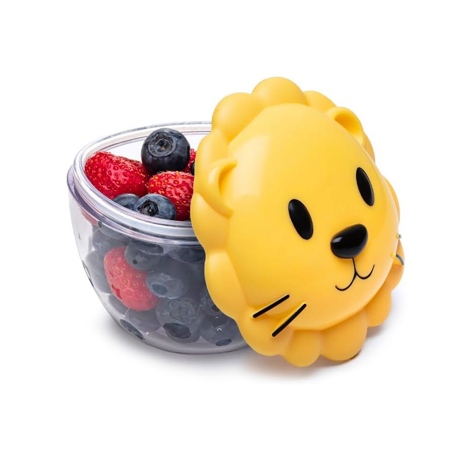 Kitchen Life 232ml Melii Lion Snack Container Clear