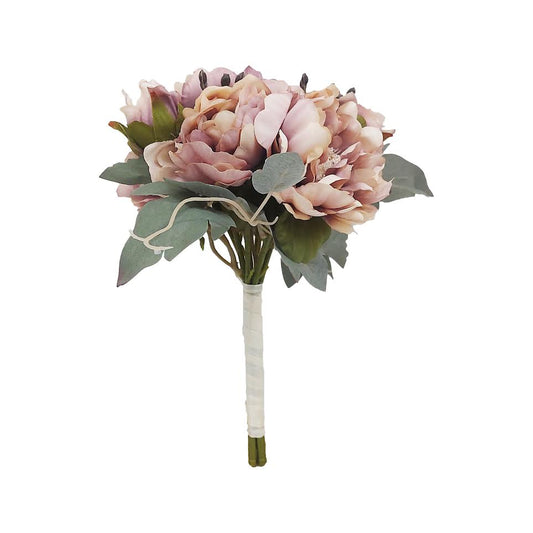 Urban Decor Artificial Flower Bouquet Peach