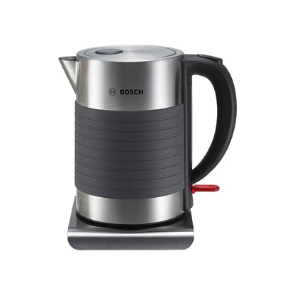 Bosch 1.7Lt Wireless Kettle Stainless Steel & Grey