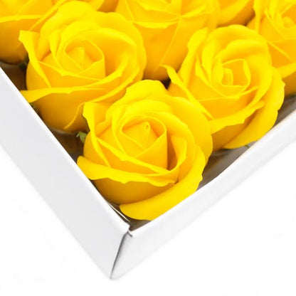 Urban Decor Artificial Flowers Box of 50 Yellow