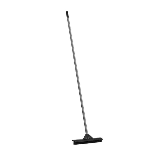 Parrot 30cm Janitorial Rubber Broom Black