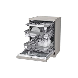 LG QuadWash Steam Dishwasher Silver