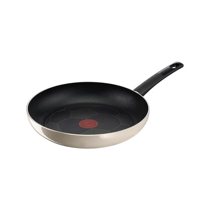 Tefal 28cm Football Edition Frying Pan Cream