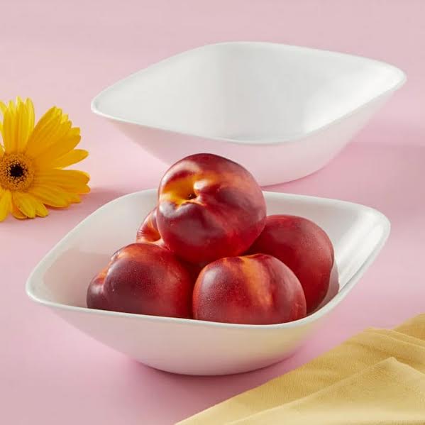 Corelle 16cm Square Dessert Bowl White